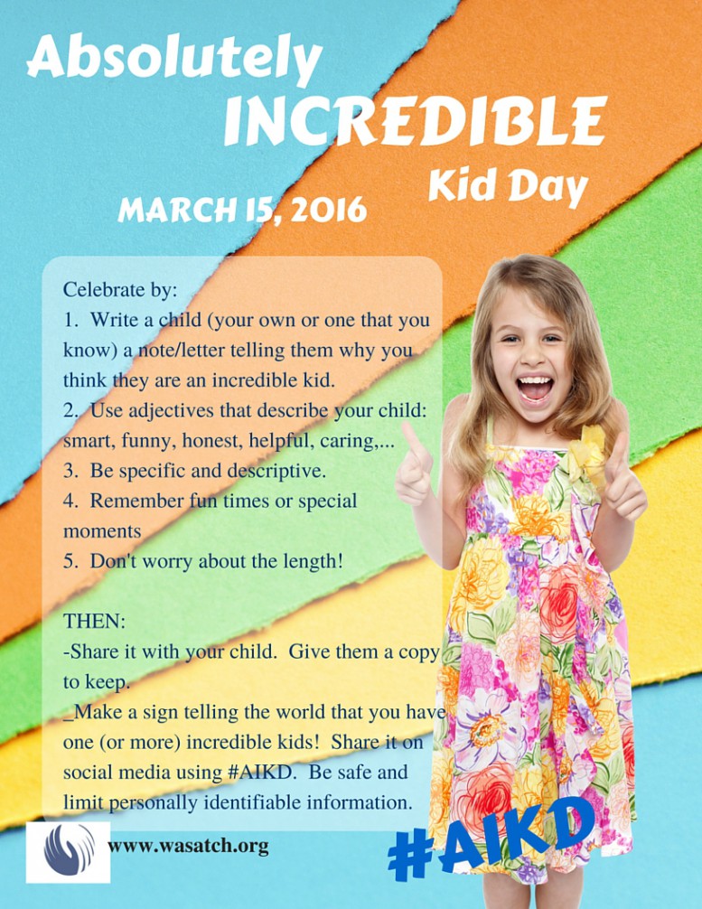 Incredible Kid Day Letter Examples Incredible Kid Day Letter Examples