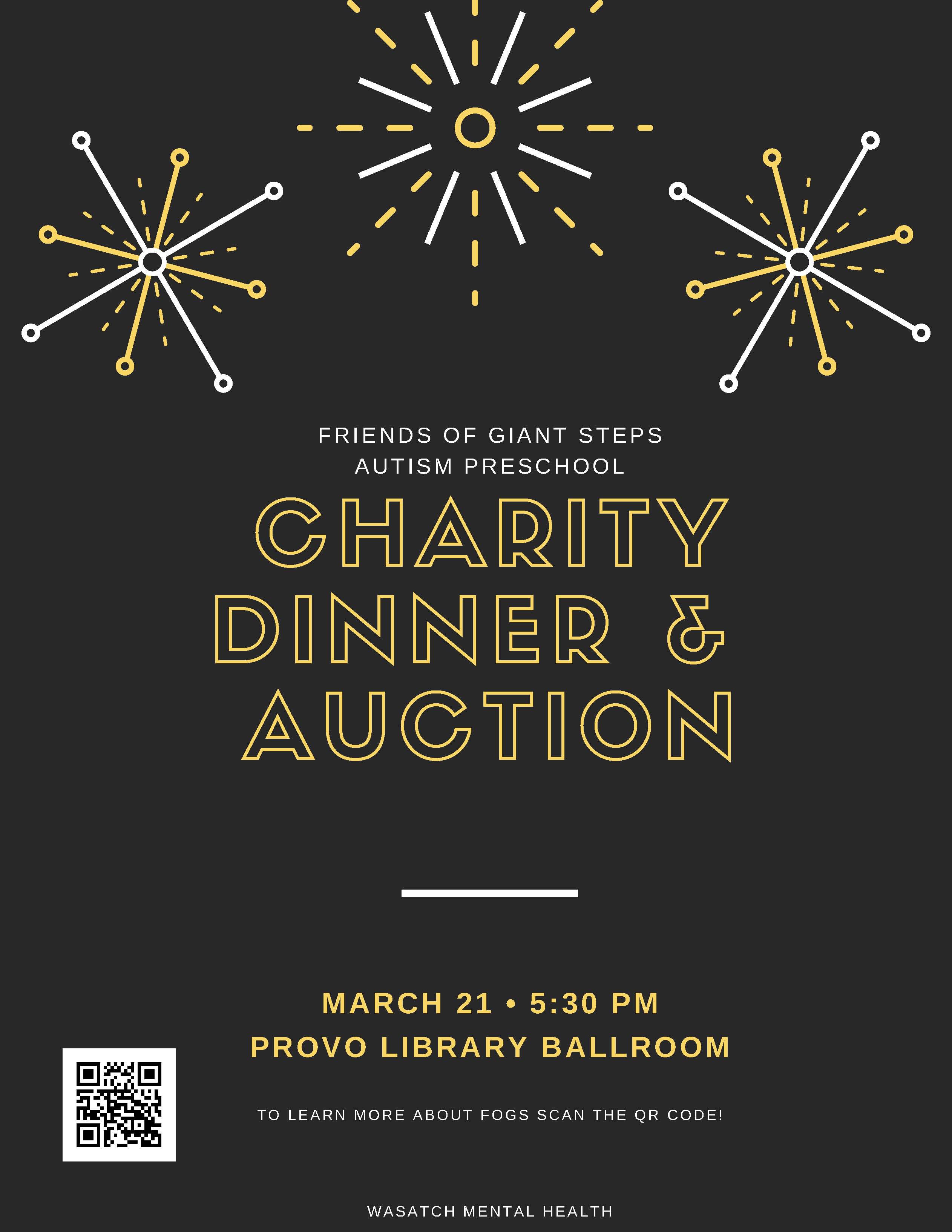 FOGS Charity Dinner and Auction Flyer