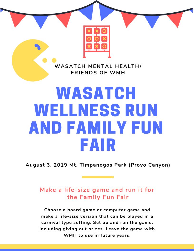 Family Fun Fair project flyer