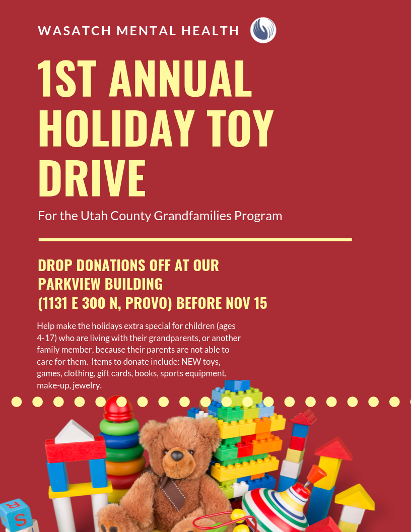 Toy Drive flyer