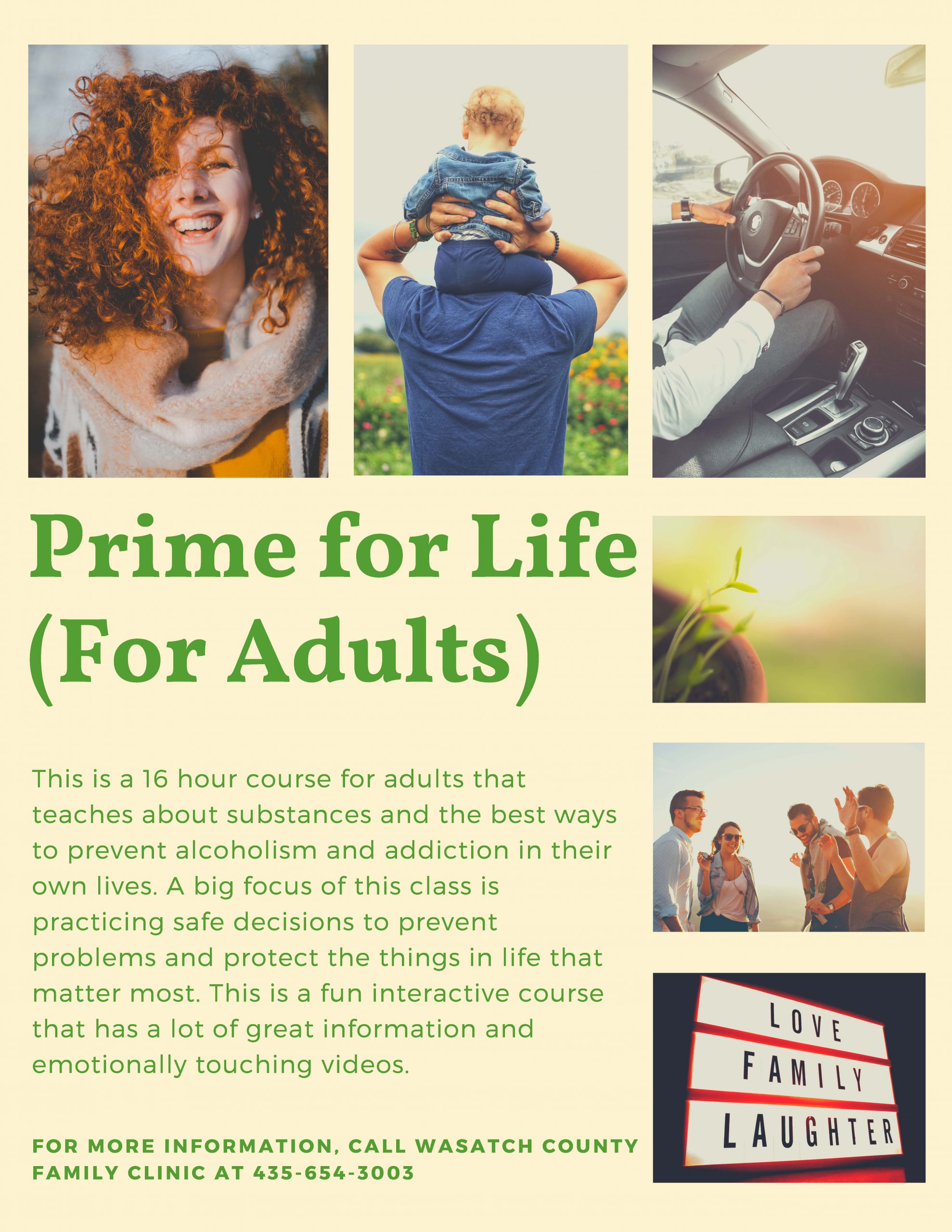 Prime for Life flyer