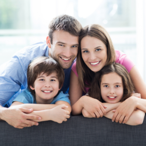 Smiling Family