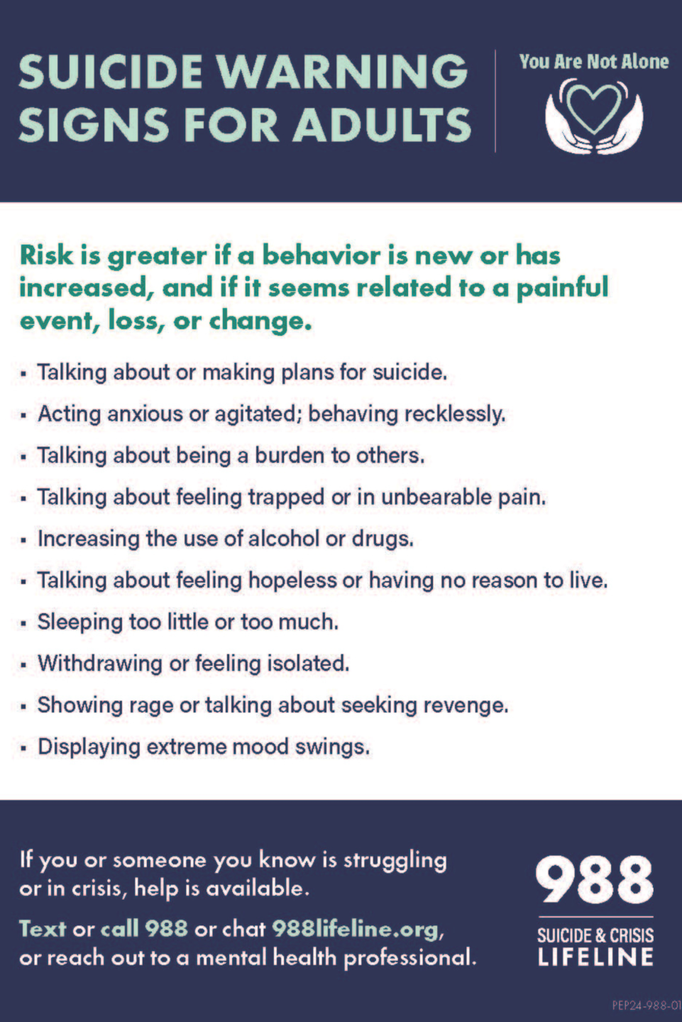 Adults Suicide Prevention