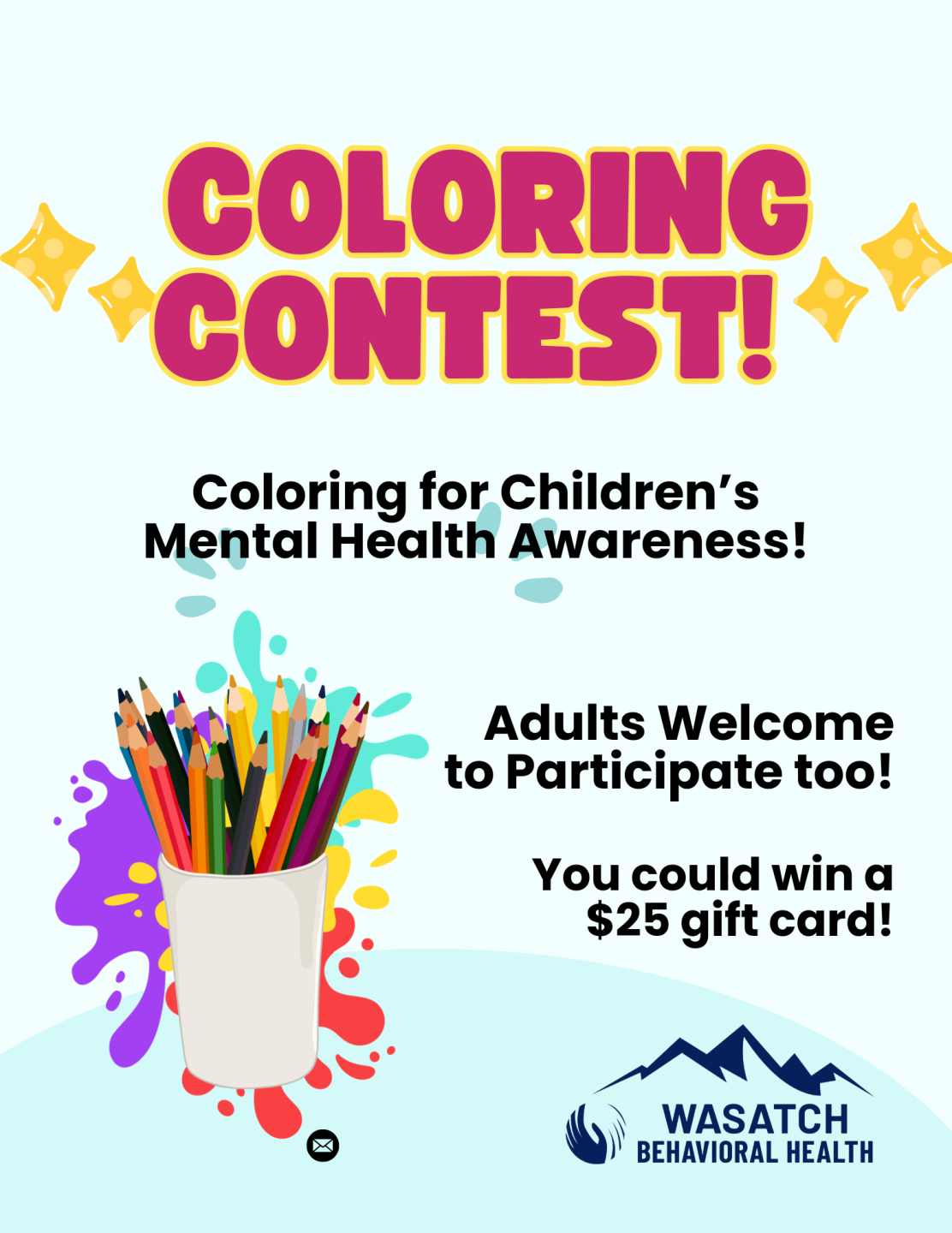 Coloring Contest Flyer
