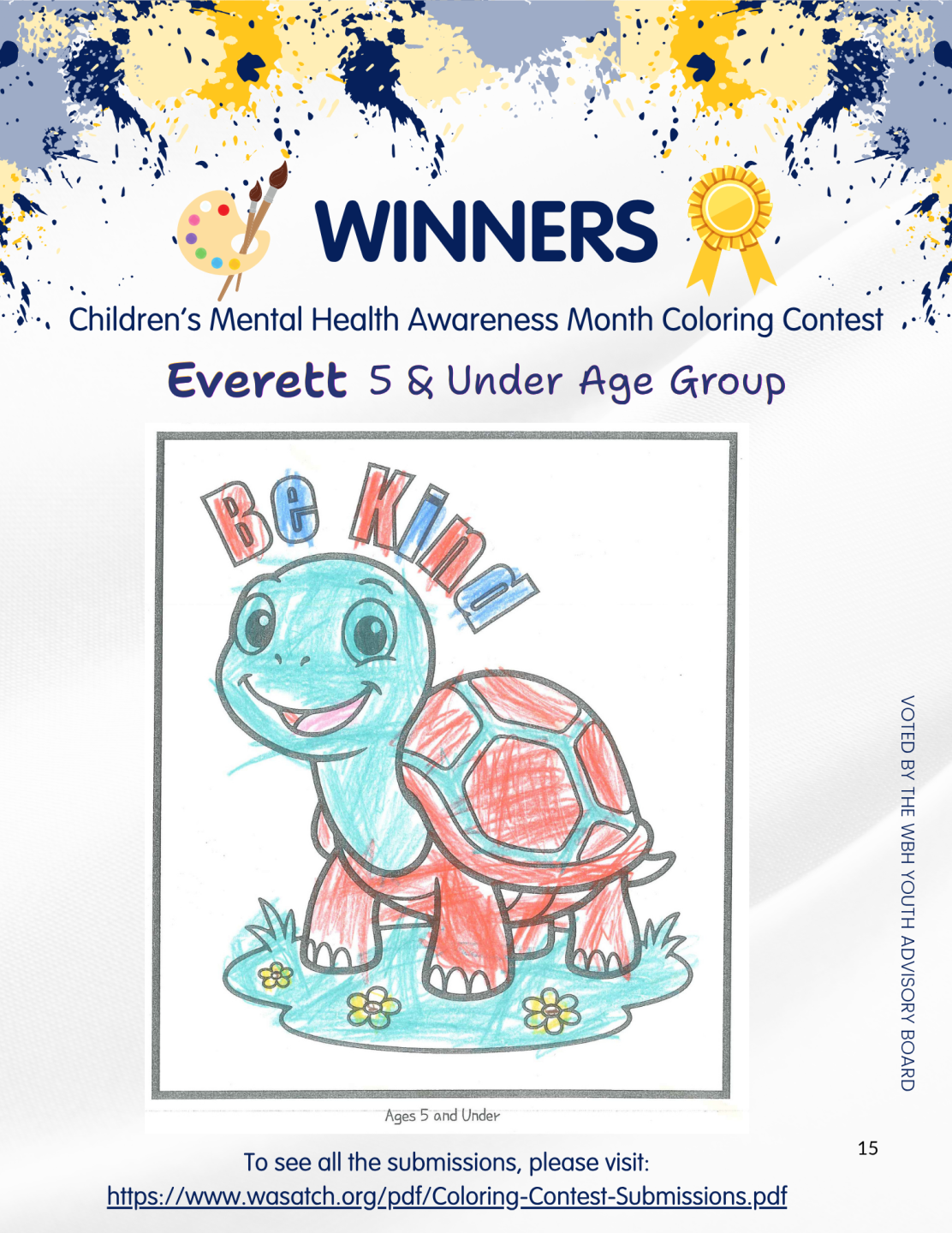 Coloring Contest Winner 1