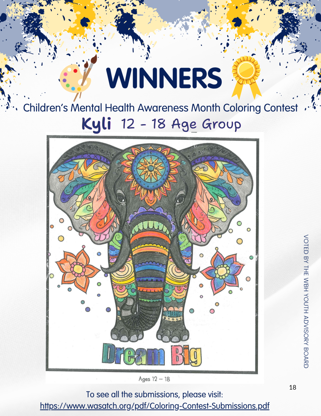 Coloring Contest Winner
