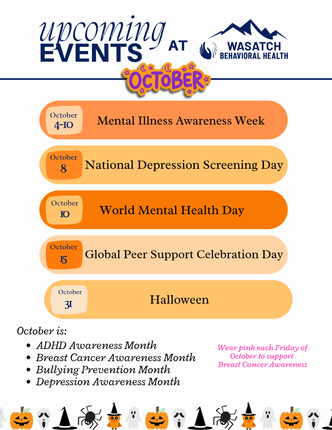 Upcoming Events
